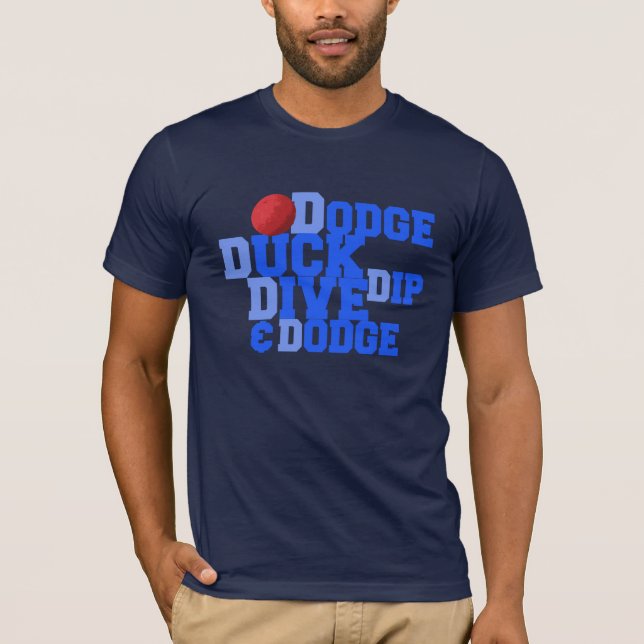 T-shirts Cinco d de Dodgeball (Frente)