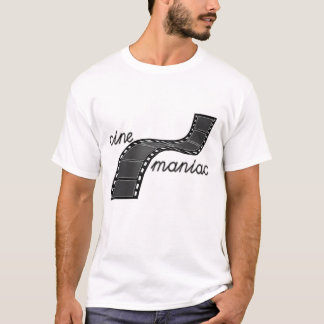 T-shirts Cinemaniac com tira do filme