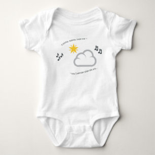 T-shirts Cintilação bonito da rima de berçário do bebê