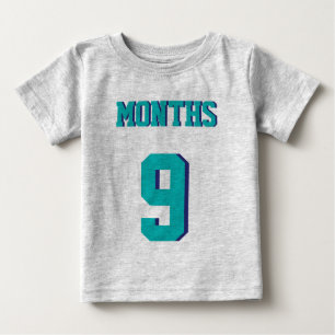 T-shirts Cinza e Teto Bebê   Sports Jersey Design