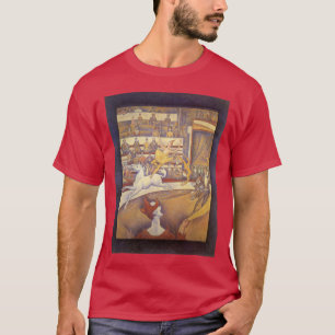 T-shirts Circo por Georges Seurat, Arte Pontilhista Vintage