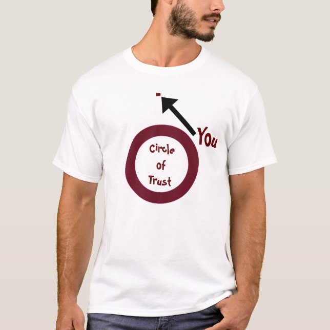 T-shirts Círculo da confiança (Frente)