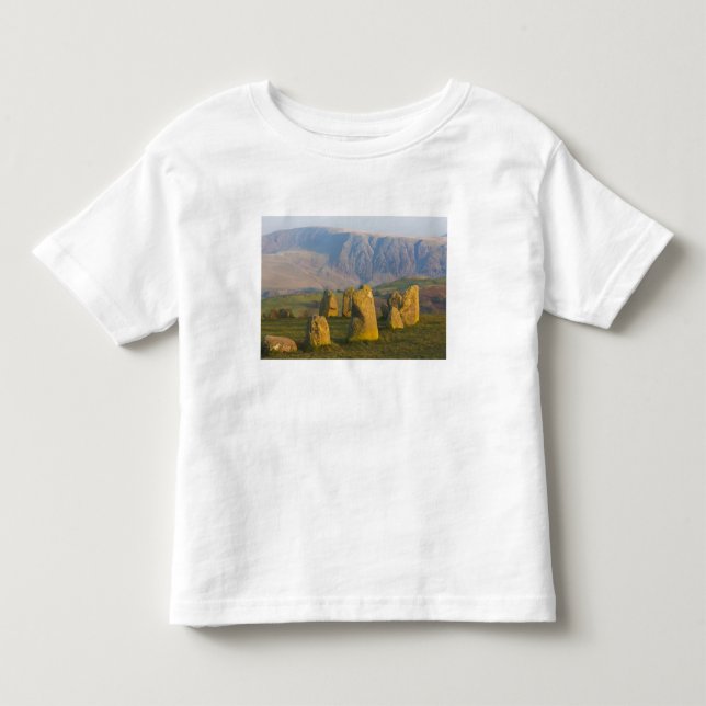 T-shirts Círculo de Pedras de Castlerigg, Distrito dos Lago (Frente)