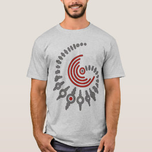 T-shirts Círculo de ponto de mira j/crop j circle
