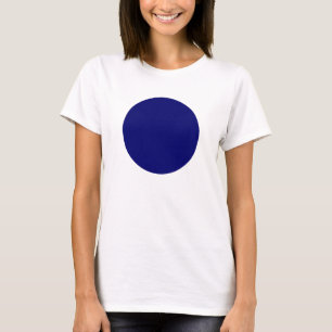 T-shirts Círculo Simples - Marinho Profundo Azul