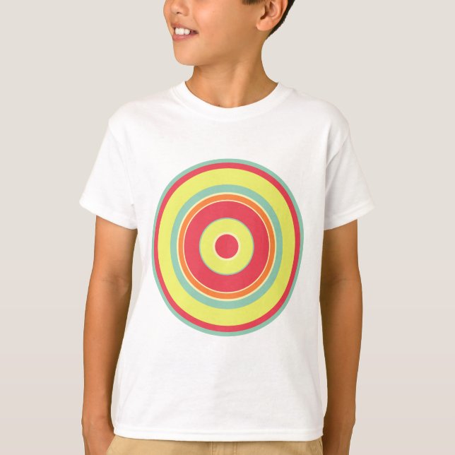 T-shirts Círculos Coloridos 01 (Frente)