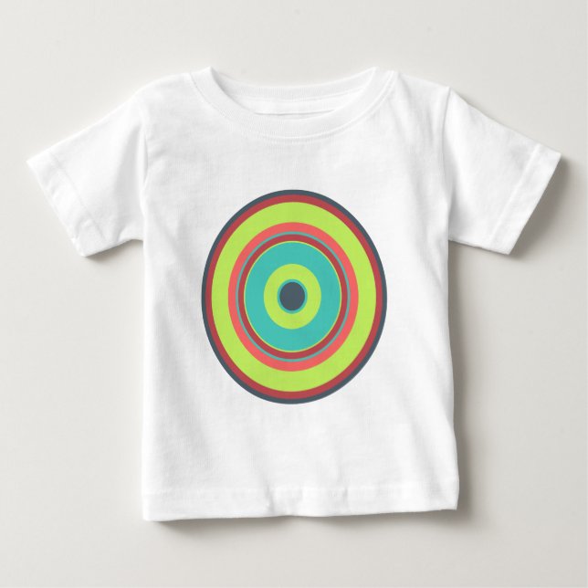 T-shirts Círculos Coloridos 04 (Frente)