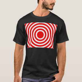 T-shirts Círculos Vermelhos e Brancos
