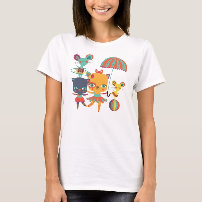 T-shirts Circus Cuties (Frente)