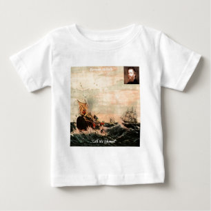 T-shirts Citação de Herman Melville Chame-me Ismael