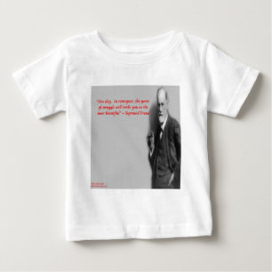 T-shirts Citação Famosa da "Luta" de Sigmund Freud