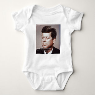 T-shirts Citação Famosa de JFK Reparar o Telhado