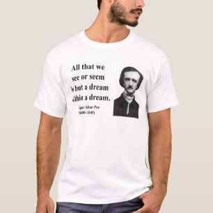 T-shirts Citações 1b do ponto de entrada de Edgar Allen