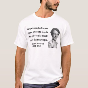 T-shirts Citações 5b de Eleanor Roosevelt