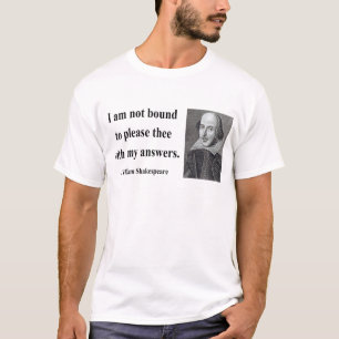 T-shirts Citações 9b de Shakespeare