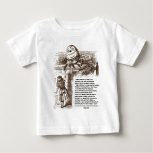 T-shirts Citações da conversação do país das maravilha