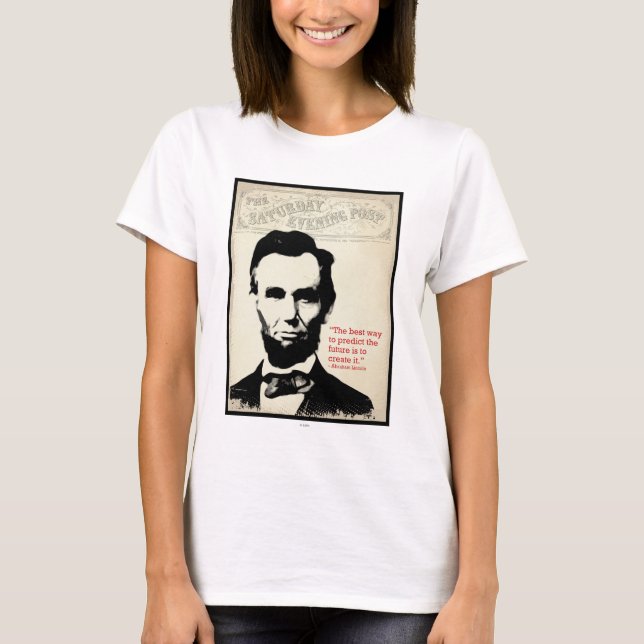 T-shirts Citações de Abe Lincoln (Frente)