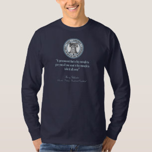 T-shirts Citações de Barry Goldwater (o governo grande)