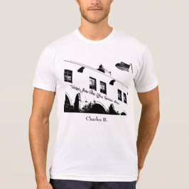 T-shirts Citações de Charles Bukowski (brancas)