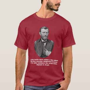 T-shirts Citações de Ulysses S. Grant