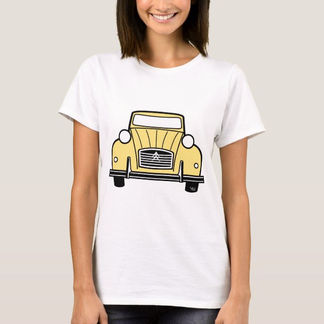 T-shirts Citroen 2CV (Frente)