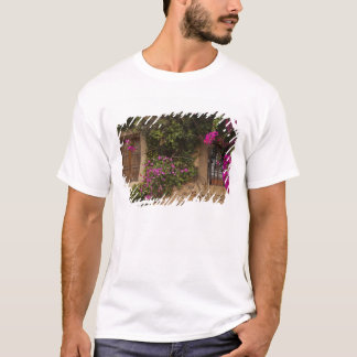 T-shirts Ciudad Monumental, edifícios cobertos de flores