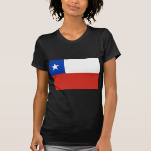 T-shirts CL da bandeira do Chile