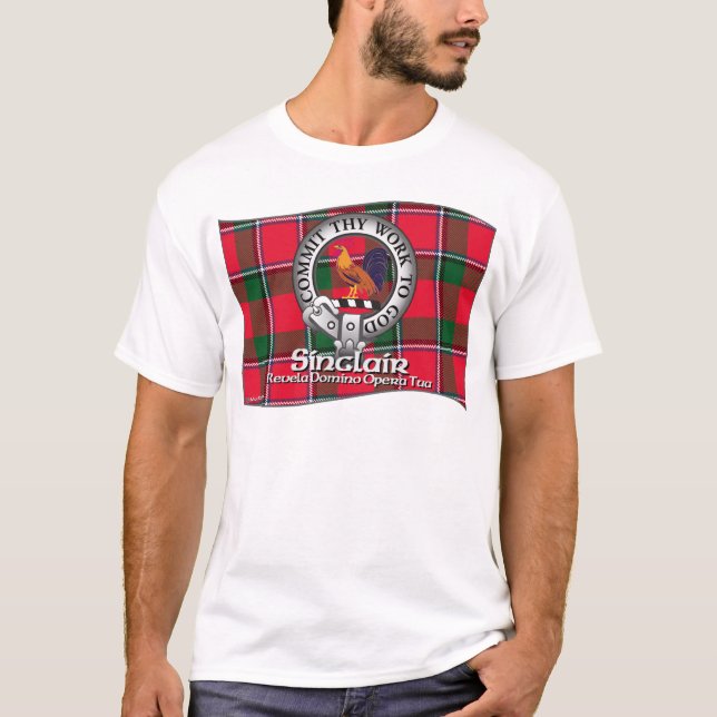 T-shirts Clã de Sinclair (Frente)