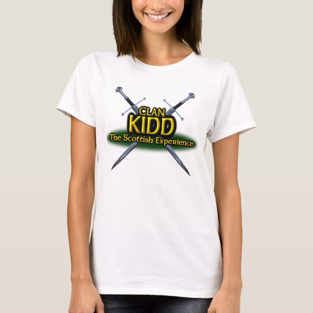 T-shirts Clã Kidd A Experiência Escocesa (Frente)