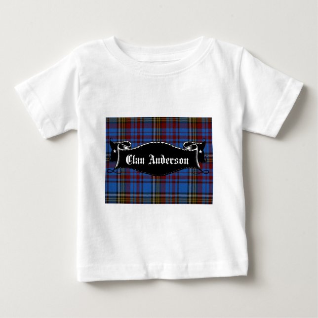 T-shirts Clan Anderson Banner (Frente)