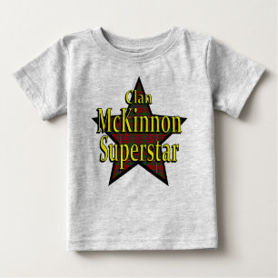 T-shirts Clan McKinnon Superstar Criança Creeper Orgânico