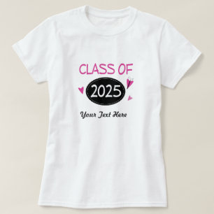 T-shirts Classe da borboleta 2025 graduada