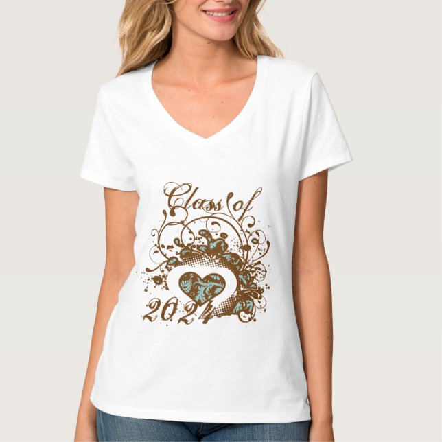 T-shirts Classe de Convite para Graduação e Ofertas para Ma (Frente)