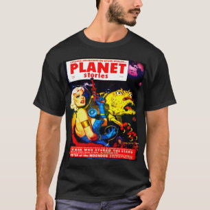 T-SHIRTS CLASSIC 1952 FANTASY SCI FI PULP ILUSTRATION