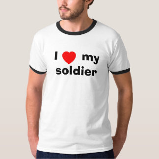 T-shirts classicheart, I      meu soldado