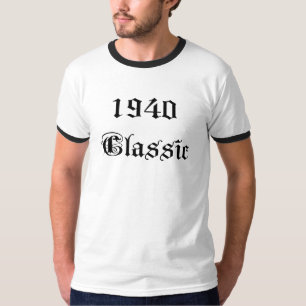 T-shirts Clássico 1940