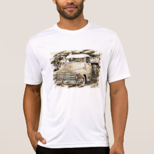 T-shirts Clássico Caminhão Chevy Chevrolet de 1950