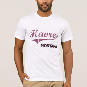 T-shirts Clássico da cidade de Havre Montana