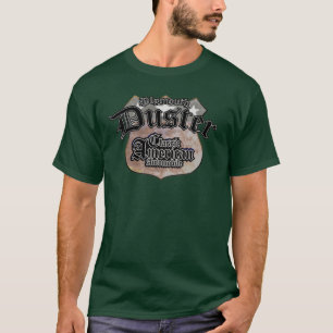 T-shirts Clássico do espanador de Plymouth - sinal