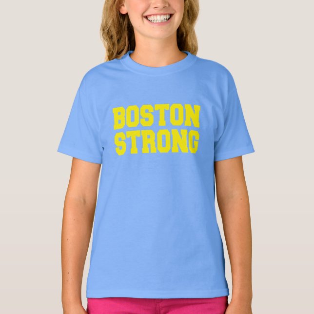 T-shirts Clássico forte de Boston (Frente)