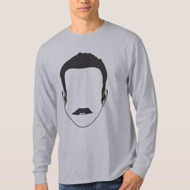 T-shirts Clássico longo da Capa (Frente)