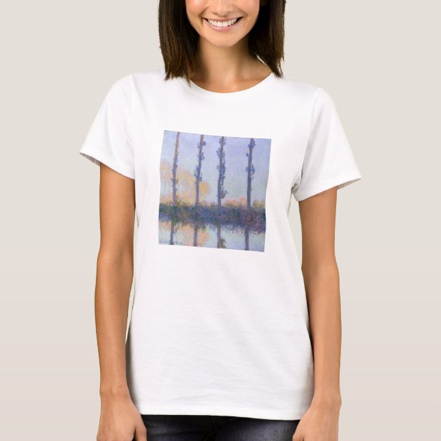 T-shirts Claude Monet | As Quatro Árvores (Frente)