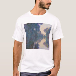 T-shirts Claude Monet  Manhã no Sena perto de Giverny