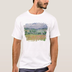 T-shirts Claude Monet o campo da papoila perto de