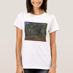 T-shirts Claude Monet   o carvalho de Bodmer, frentes de