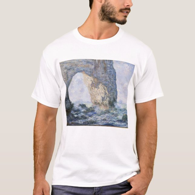 T-shirts Claude Monet | O Eretat Manneporte (Frente)