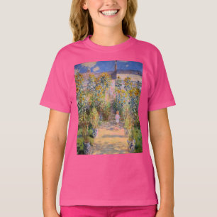 T-shirts Claude Monet o jardim do artista em Vétheuil, 1880