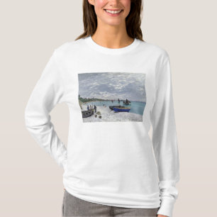 T-shirts Claude Monet Praia de Sainte-Adresse