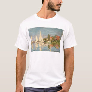 T-shirts Claude Monet Regatta at Argenteuil, c.1872