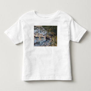 T-shirts Claude Monet Seine em Rouen, 1872